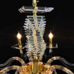 CRYSTAL CHANDELIER 6 LIGHTS ARTEC1110-6 - immagine 4
