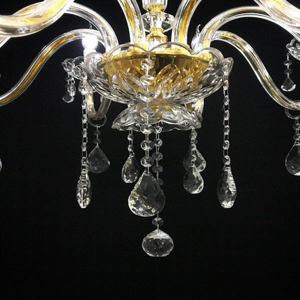 CRYSTAL CHANDELIER 8 LIGHTS ARTEC1113-8 - immagine 5