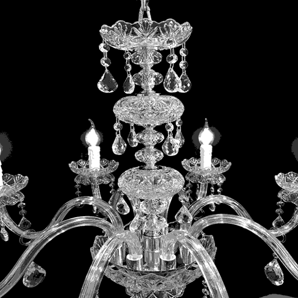 CRYSTAL CHANDELIER 8 LIGHTS ARTEC 2112-8 - immagine 5