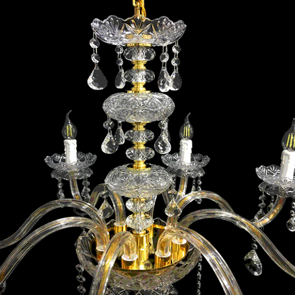 CRYSTAL CHANDELIER 8 LIGHTS ARTEC1114-8 - Image 4