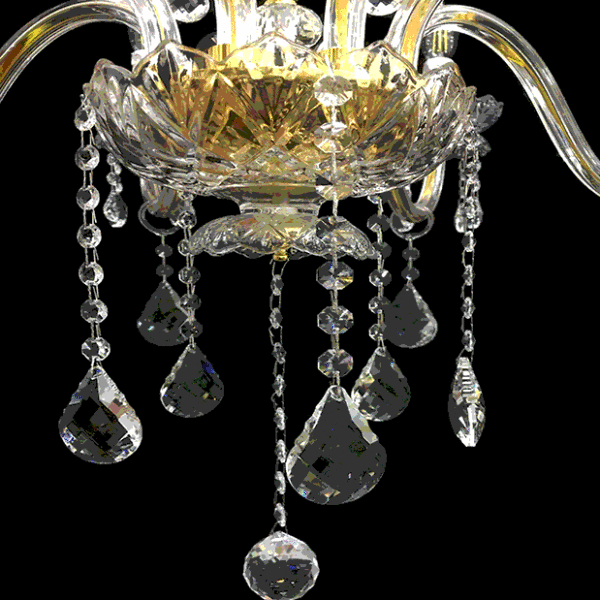 CRYSTAL CHANDELIER 8 LIGHTS ARTEC1114-8 - Image 3