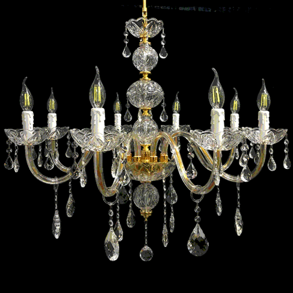 CRYSTAL CHANDELIER 8 LIGHTS ARTEC1115-8 - immagine 5