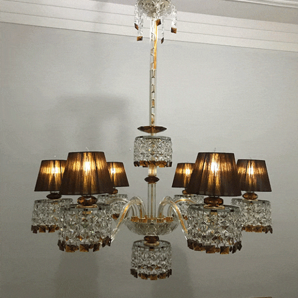 CRYSTAL CHANDELIER 6 LIGHTS ARTEC1116-6 - immagine 4