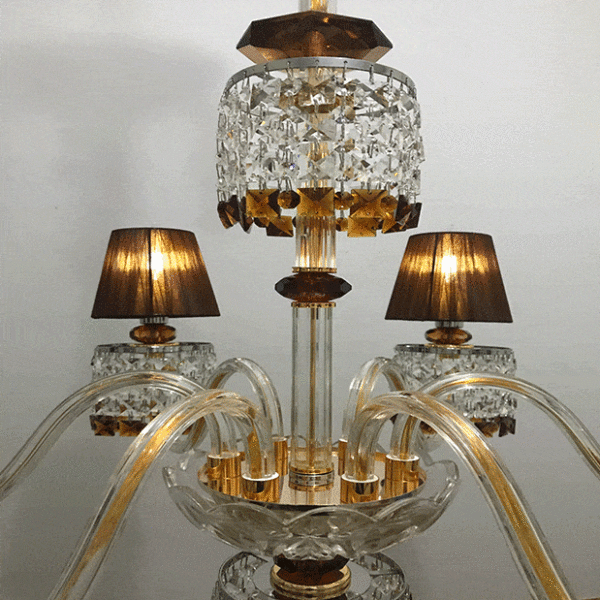CRYSTAL CHANDELIER 6 LIGHTS ARTEC1116-6 - immagine 5
