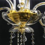 CRYSTAL CHANDELIER 6 LIGHTS ARTEC2113-6 - immagine 5