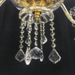 CRYSTAL CHANDELIER 6 LIGHTS ARTEC2113-6 - immagine 6
