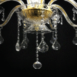 CRYSTAL CHANDELIER 8 LIGHTS ARTEC 2114-8 - immagine 2