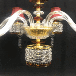 CRYSTAL CHANDELIER 6 LIGHTS ARTEC2117-6 - immagine 4