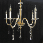 CRYSTAL CHANDELIER 6 LIGHTS ARTEC2116-6 - immagine 5