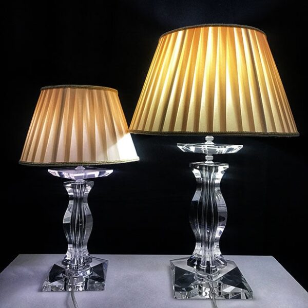 crystal table lamp