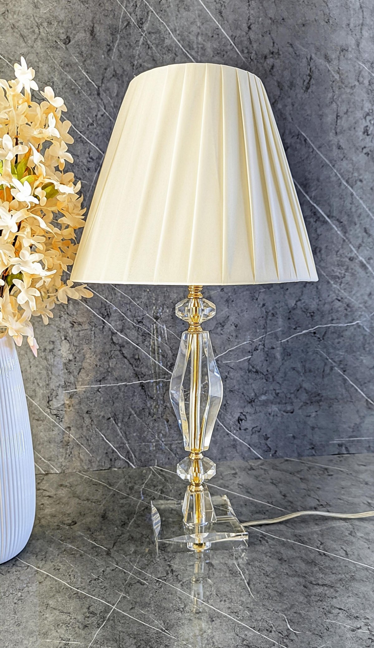 Lampada da Tavolo in Cristallo Elegante | Artelight - immagine 4