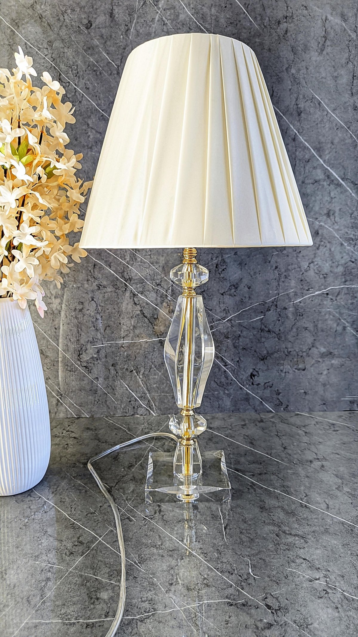 Lampada da Tavolo in Cristallo Elegante | Artelight - immagine 3