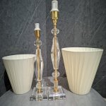 Set lampade da tavolo in cristallo - immagine 6